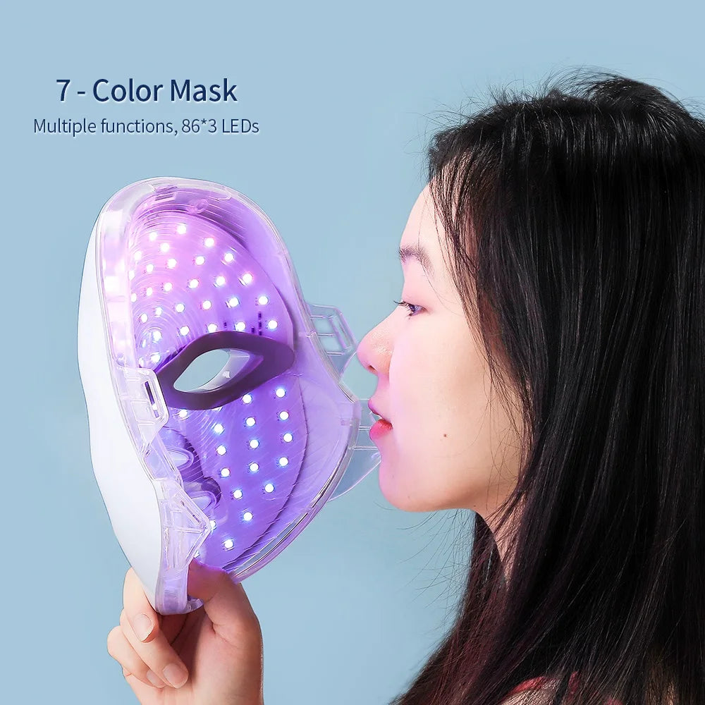 Advanced LED Facial & Neck Mask – Youthful Glow & Skin Care