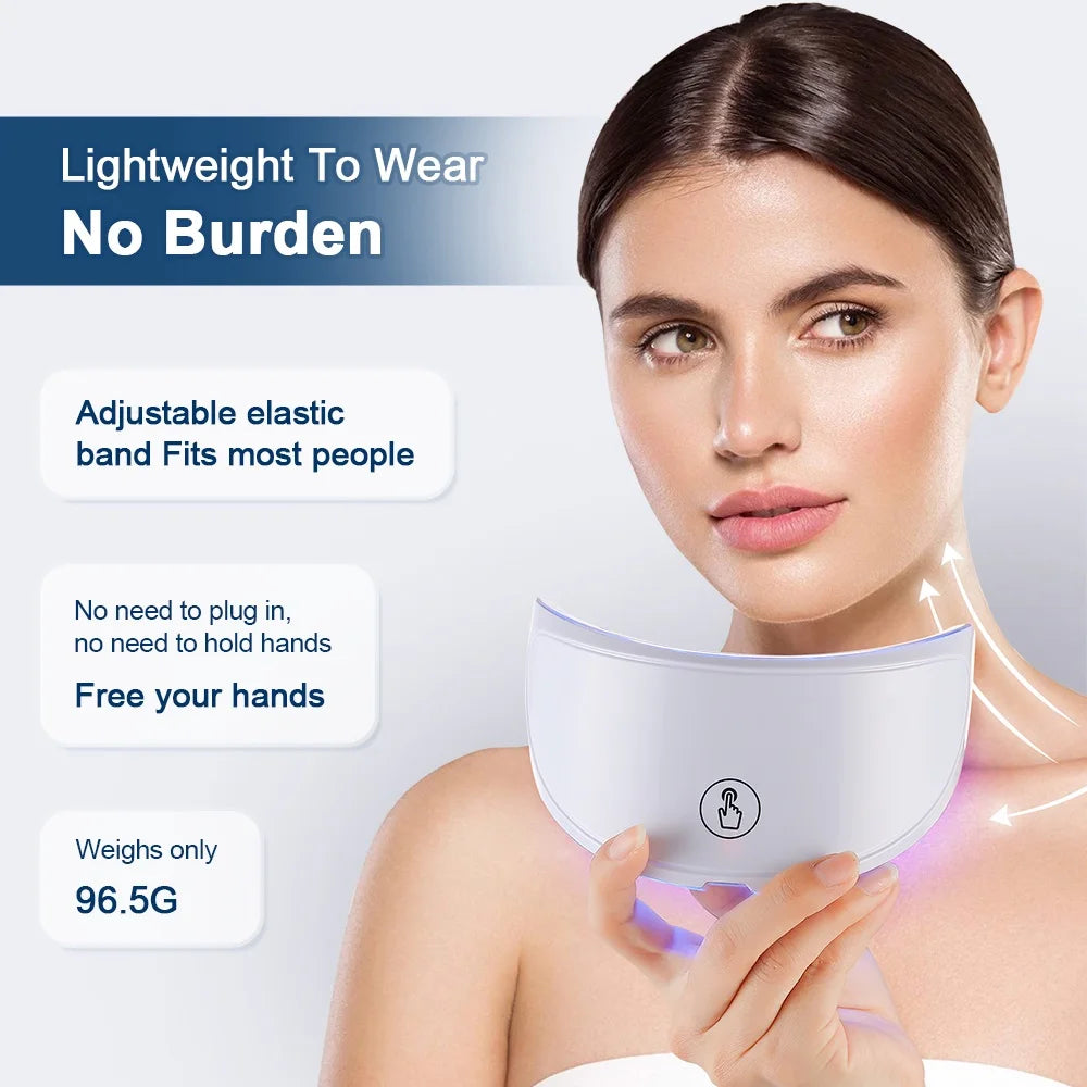 Advanced LED Facial & Neck Mask – Youthful Glow & Skin Care