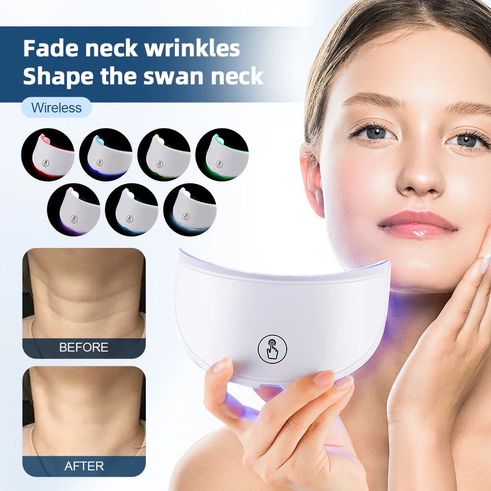 Advanced LED Facial & Neck Mask – Youthful Glow & Skin Care