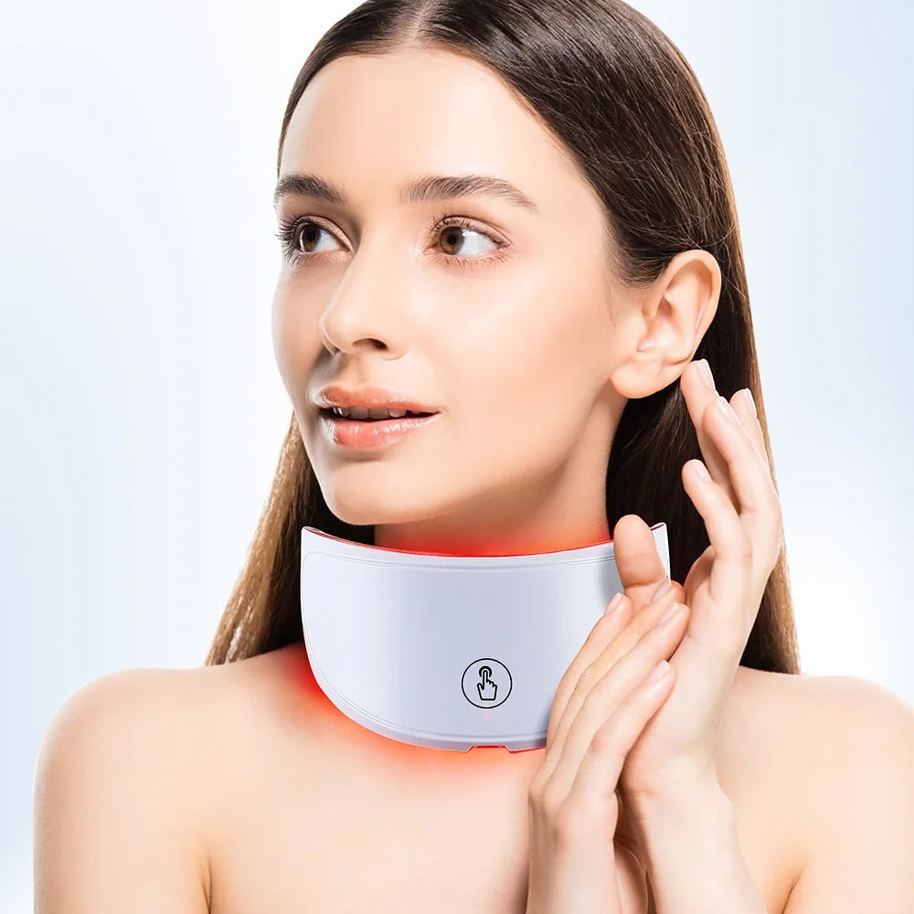 Advanced LED Facial & Neck Mask – Youthful Glow & Skin Care